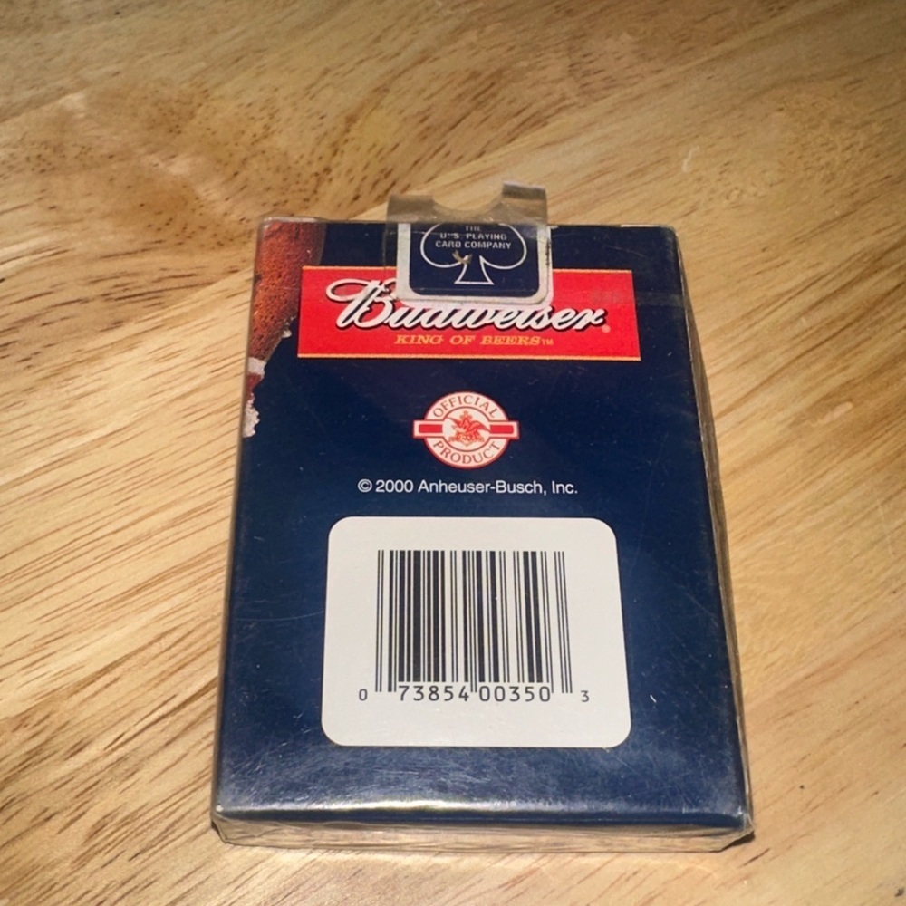 Budweiser Playing Cards - Picture 2 of 2